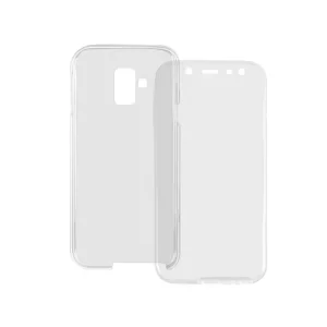 Husa Samsung Galaxy A6 (2018) Lemontti Silicon Full Cover 360 Transparent