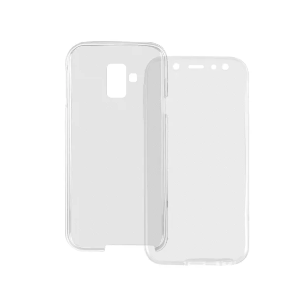 Husa Samsung Galaxy A6 (2018) Lemontti Silicon Full Cover 360 Transparent