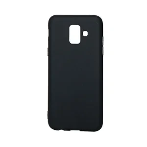 Husa Samsung Galaxy A6 (2018) Lemontti Silicon Silky Negru