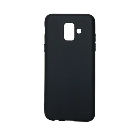 Husa Samsung Galaxy A6 (2018) Lemontti Silicon Silky Negru