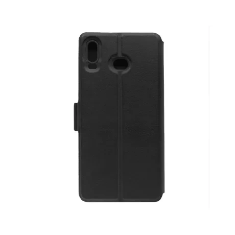 Husa Samsung Galaxy A6S Lemontti Book Elegant Negru