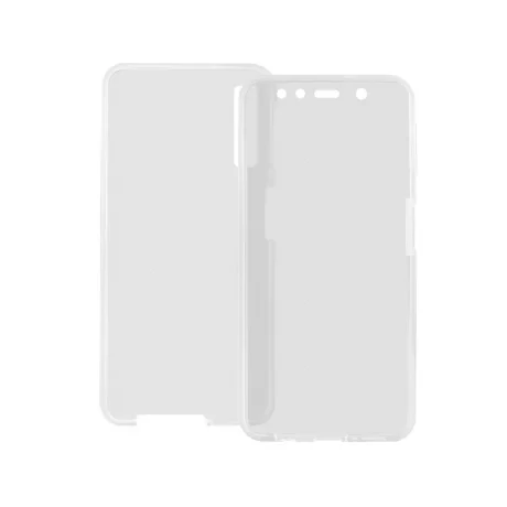 Husa Samsung Galaxy A7 (2018) Lemontti Silicon Full Cover 360 Transparent