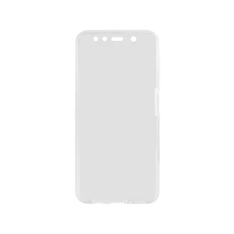 Husa Samsung Galaxy A7 (2018) Lemontti Silicon Full Cover 360 Transparent
