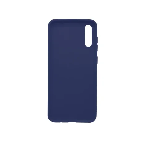 Husa Samsung Galaxy A70 Lemontti Silicon Silky Albastru Inchis