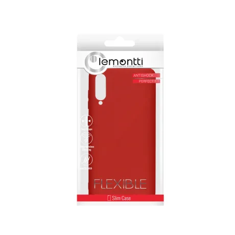 Husa Samsung Galaxy A70s Lemontti Silicon Silky Rosu