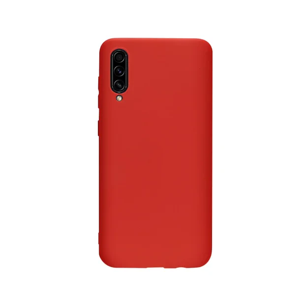 Husa Samsung Galaxy A70s Lemontti Silicon Silky Rosu