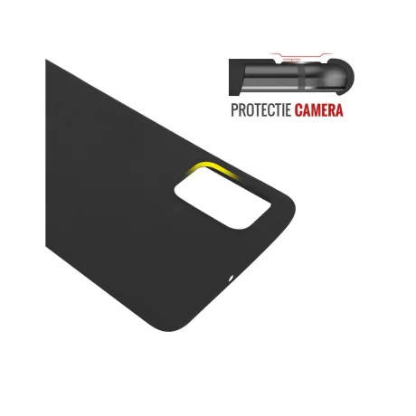Husa Samsung Galaxy A71 Lemontti Silicon Silky Negru
