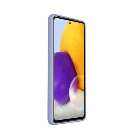 Husa Samsung Galaxy A72 / A72 5G Lemontti Silicon Soft Slim Lavender Gray