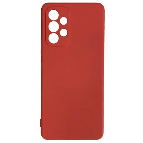 Husa Samsung Galaxy A73 5G Lemontti Silicon Soft Slim Santa Red