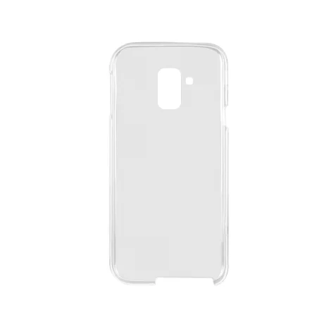 Husa Samsung Galaxy A8 Plus (2018) Lemontti Silicon Full Cover 360 Transparent