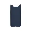 Husa Samsung Galaxy A80 / A90 4G Lemontti Silicon Silky Albastru Inchis