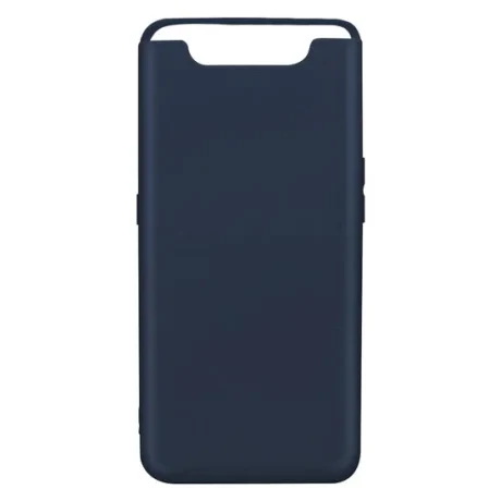 Husa Samsung Galaxy A80 / A90 4G Lemontti Silicon Silky Albastru Inchis