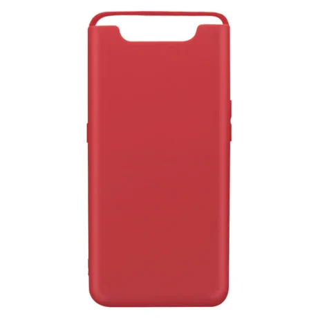 Husa Samsung Galaxy A80 / A90 4G Lemontti Silicon Silky Rosu