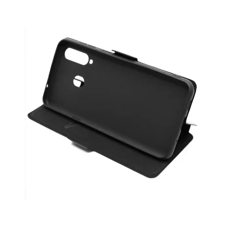 Husa Samsung Galaxy A8S Lemontti Book Elegant Negru