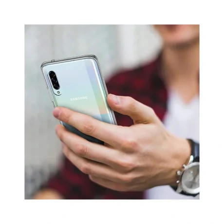 Husa Samsung Galaxy A90 5G Lemontti Silicon Transparent