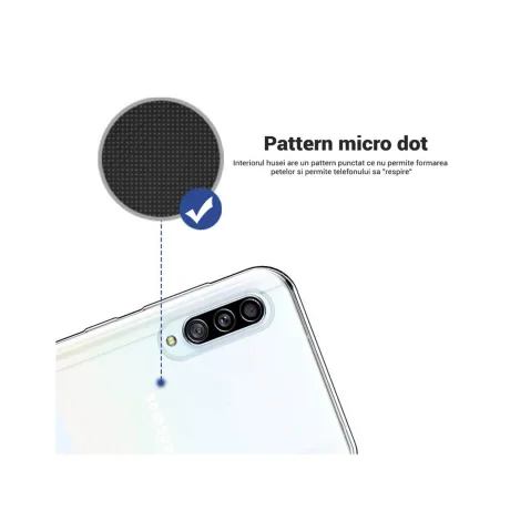 Husa Samsung Galaxy A90 5G Lemontti Silicon Transparent