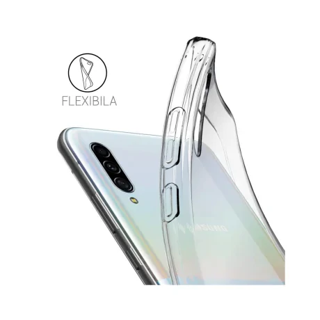 Husa Samsung Galaxy A90 5G Lemontti Silicon Transparent