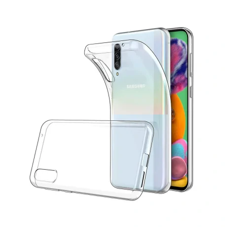 Husa Samsung Galaxy A90 5G Lemontti Silicon Transparent