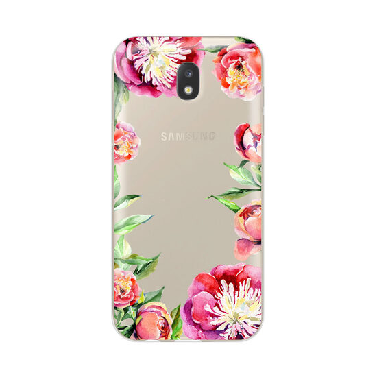 Husa Samsung Galaxy J3 (2017) Lemontti Silicon Art Spring Flowers thumb