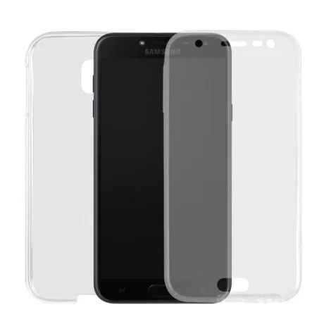 Husa Samsung Galaxy J3 (2017) Lemontti Silicon Full Cover 360 Transparent