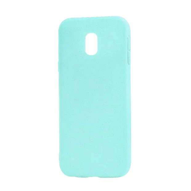 Husa Samsung Galaxy J3 (2017) Lemontti Silicon Silky Albastru