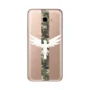 Husa Samsung Galaxy J4 Plus Lemontti Silicon Art Army Eagle