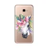 Husa Samsung Galaxy J4 Plus Lemontti Silicon Art Watercolor Unicorn