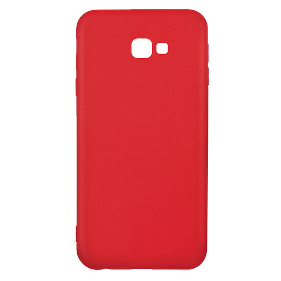 Husa Samsung Galaxy J4 Plus Lemontti Silicon Silky Rosu thumb
