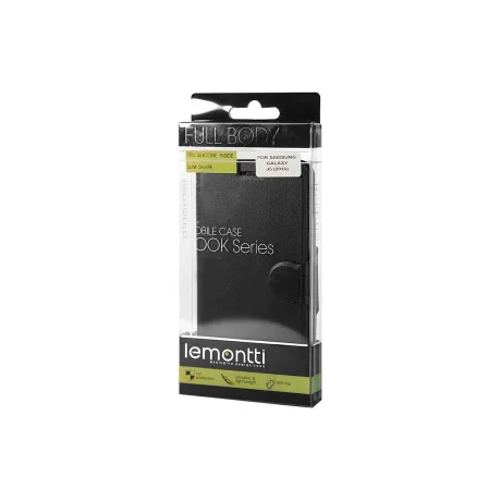 Husa Samsung Galaxy J5 (2016) Lemontti Book Jelly Negru