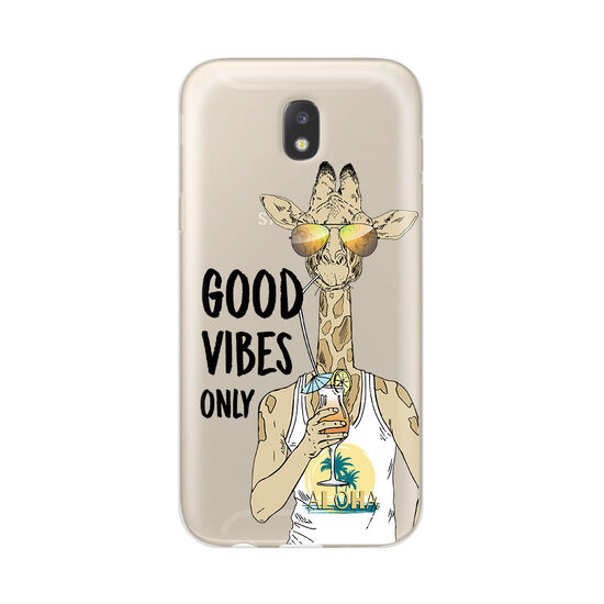 Husa Samsung Galaxy J5 (2017) Lemontti Silicon Art Good Vibes thumb