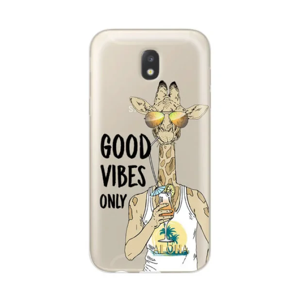 Husa Samsung Galaxy J5 (2017) Lemontti Silicon Art Good Vibes