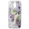 Husa Samsung Galaxy J6 (2018) Lemontti Silicon Art Flowers
