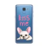 Husa Samsung Galaxy J6 (2018) Lemontti Silicon Art Pug Kiss