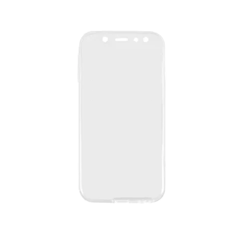Husa Samsung Galaxy J6 (2018) Lemontti Silicon Full Cover 360 Transparent