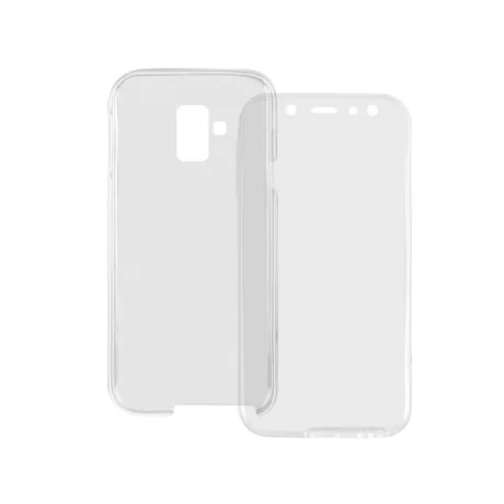 Husa Samsung Galaxy J6 (2018) Lemontti Silicon Full Cover 360 Transparent