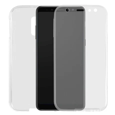 Husa Samsung Galaxy J6 (2018) Lemontti Silicon Full Cover 360 Transparent