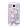Husa Samsung Galaxy J6 Plus Lemontti Silicon Art Hearts