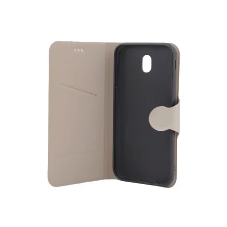 Husa Samsung Galaxy J7 (2017) Lemontti Book Jelly Auriu