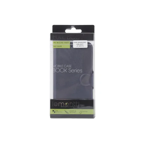 Husa Samsung Galaxy J7 (2017) Lemontti Book Jelly Navy