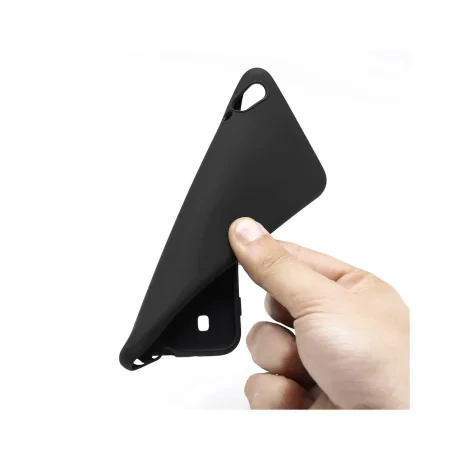 Husa Samsung Galaxy M10 Lemontti Silicon Silky Negru