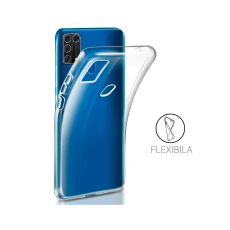 Husa Samsung Galaxy M31 Lemontti Silicon Transparent