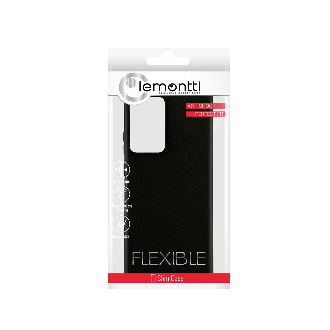Husa Samsung Galaxy Note 20 Ultra Lemontti Silicon Silky Negru thumb