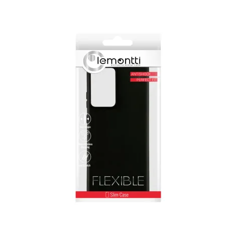 Husa Samsung Galaxy Note 20 Ultra Lemontti Silicon Silky Negru