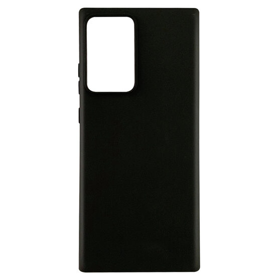Husa Samsung Galaxy Note 20 Ultra Lemontti Silicon Silky Negru thumb