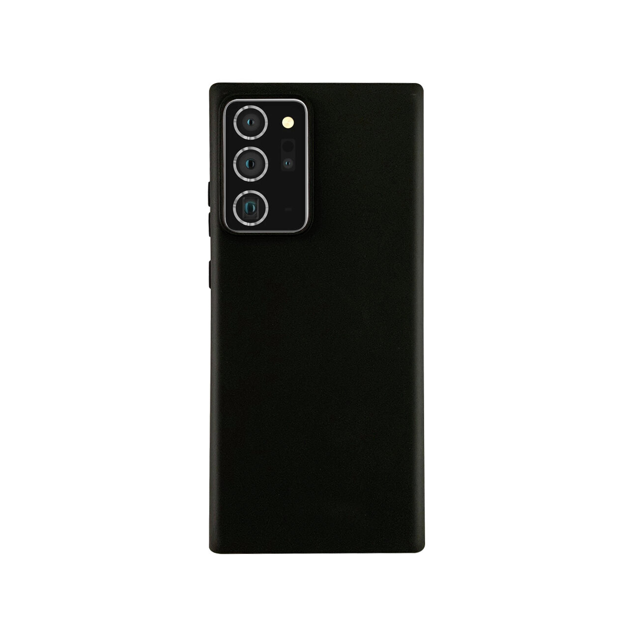 Husa Samsung Galaxy Note 20 Ultra Lemontti Silicon Silky Negru thumb