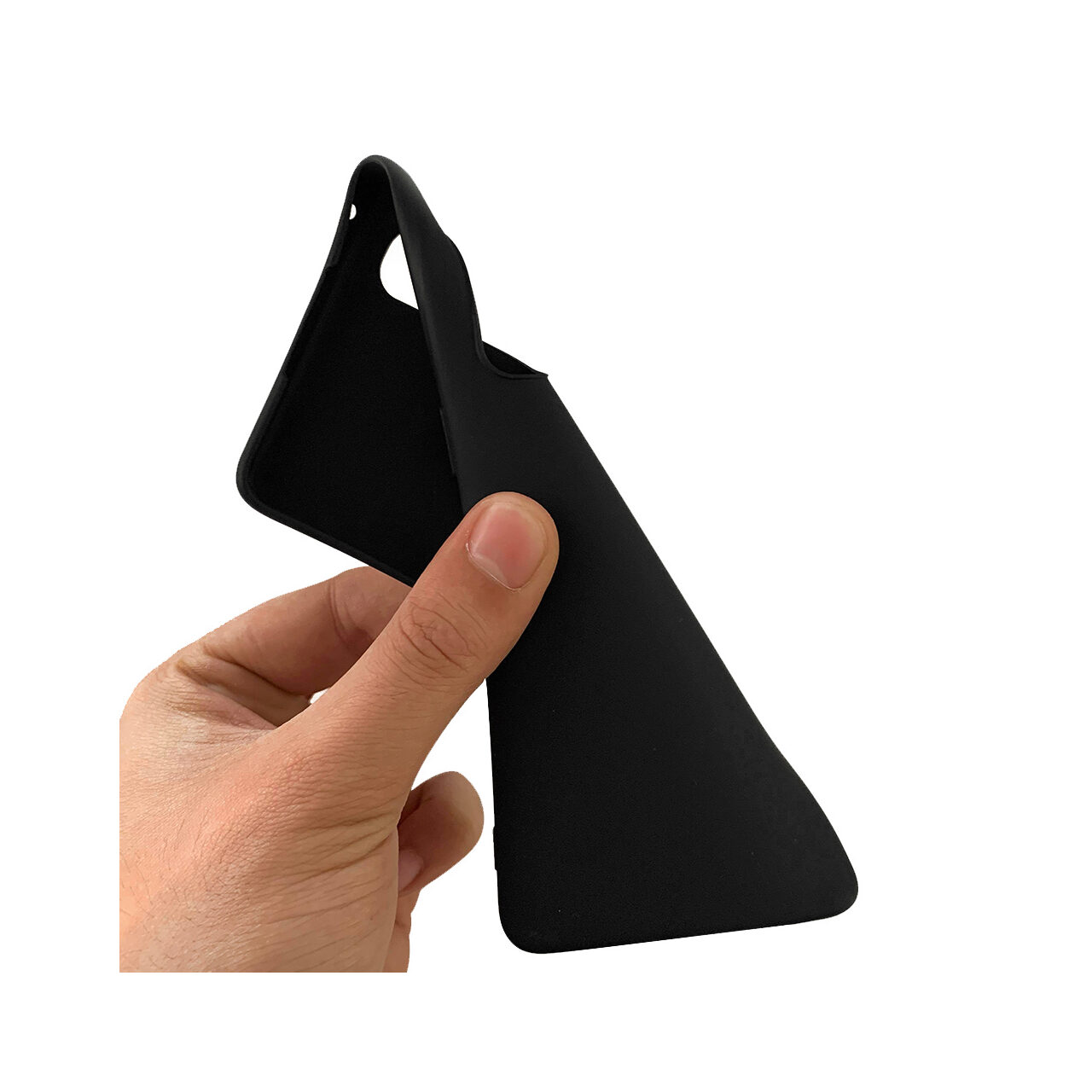 Husa Samsung Galaxy Note 20 Ultra Lemontti Silicon Silky Negru thumb