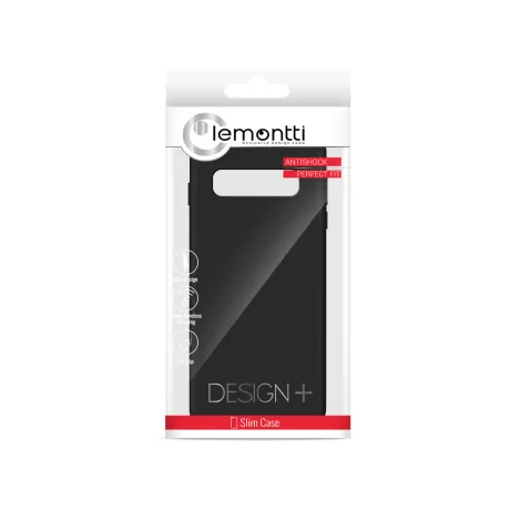 Husa Samsung Galaxy S10 G973 Lemontti Liquid Silicon Black