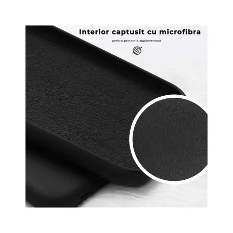 Husa Samsung Galaxy S10 G973 Lemontti Liquid Silicon Black