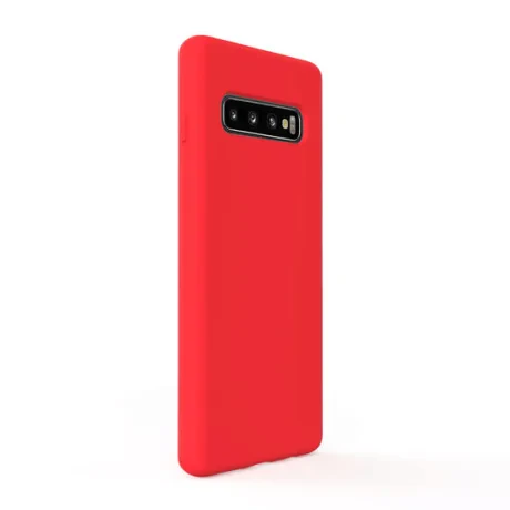 Husa Samsung Galaxy S10 G973 Lemontti Liquid Silicon Red