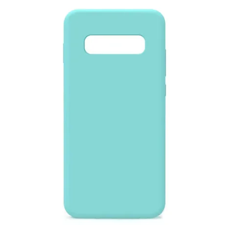 Husa Samsung Galaxy S10 G973 Lemontti Liquid Silicon Tiffany Blue